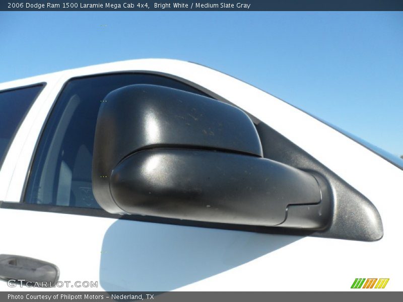 Bright White / Medium Slate Gray 2006 Dodge Ram 1500 Laramie Mega Cab 4x4
