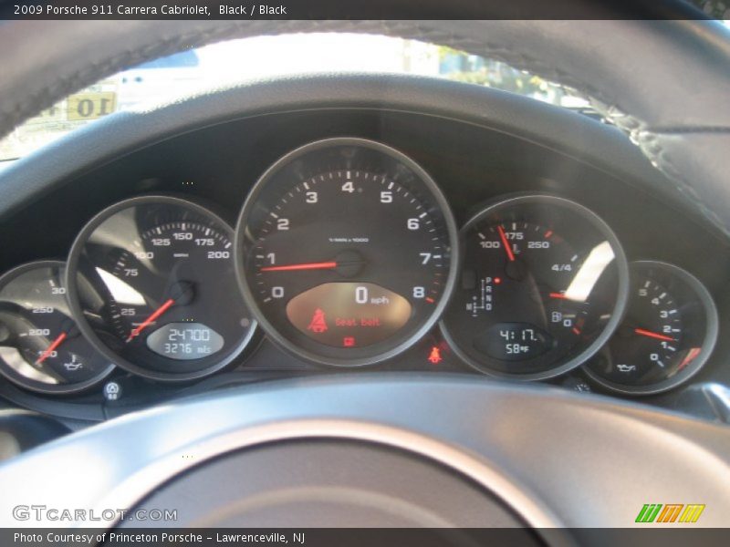  2009 911 Carrera Cabriolet Carrera Cabriolet Gauges