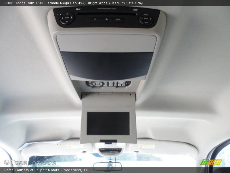 Bright White / Medium Slate Gray 2006 Dodge Ram 1500 Laramie Mega Cab 4x4