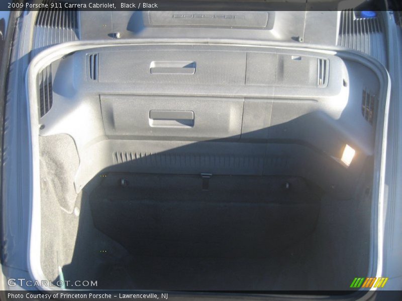 Black / Black 2009 Porsche 911 Carrera Cabriolet