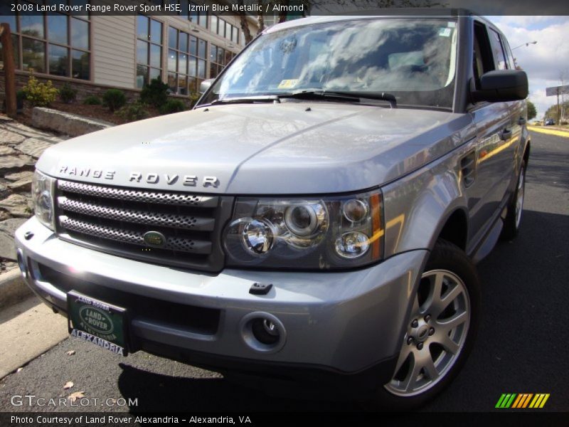 Izmir Blue Metallic / Almond 2008 Land Rover Range Rover Sport HSE