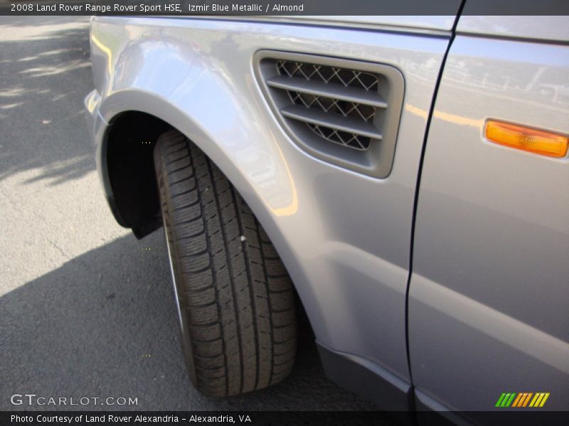 Izmir Blue Metallic / Almond 2008 Land Rover Range Rover Sport HSE