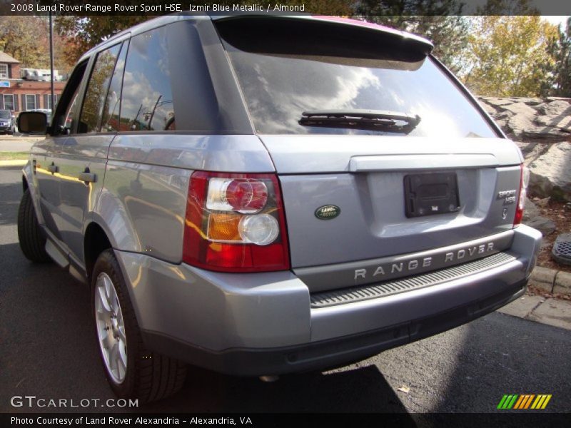 Izmir Blue Metallic / Almond 2008 Land Rover Range Rover Sport HSE