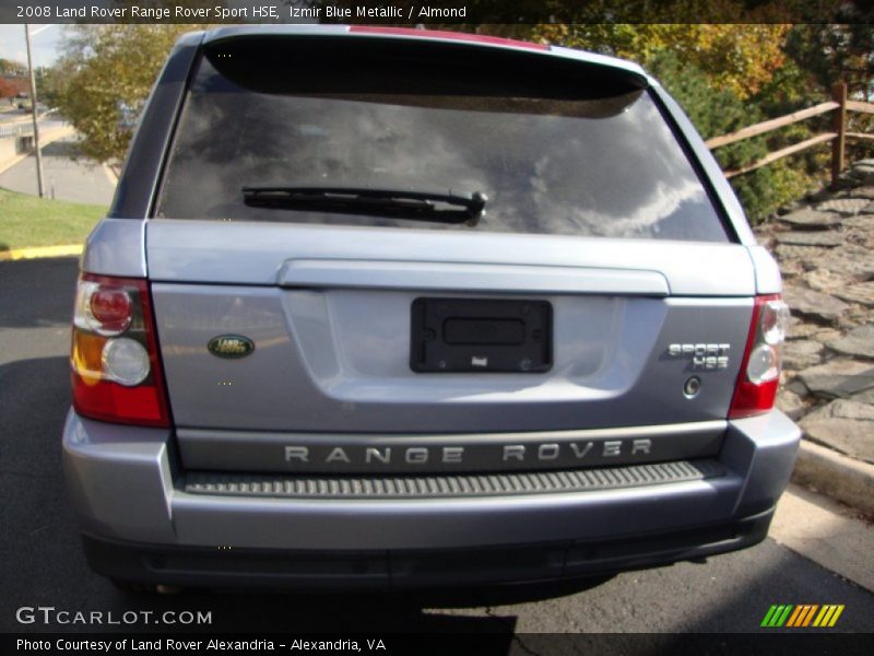 Izmir Blue Metallic / Almond 2008 Land Rover Range Rover Sport HSE