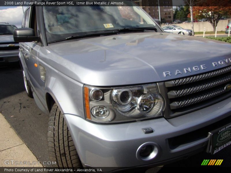 Izmir Blue Metallic / Almond 2008 Land Rover Range Rover Sport HSE
