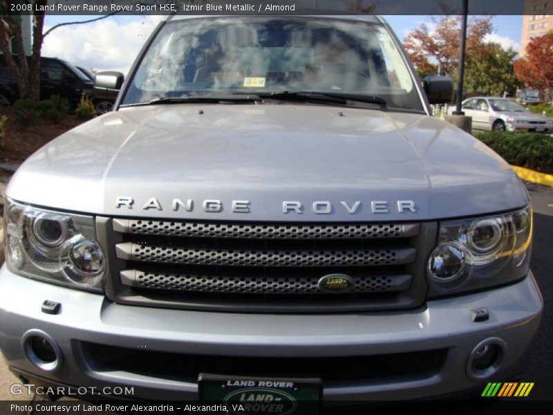 Izmir Blue Metallic / Almond 2008 Land Rover Range Rover Sport HSE