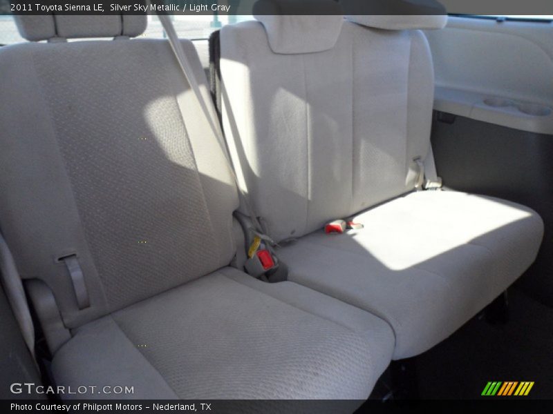 Silver Sky Metallic / Light Gray 2011 Toyota Sienna LE
