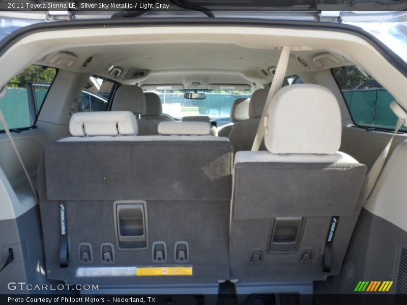 Silver Sky Metallic / Light Gray 2011 Toyota Sienna LE