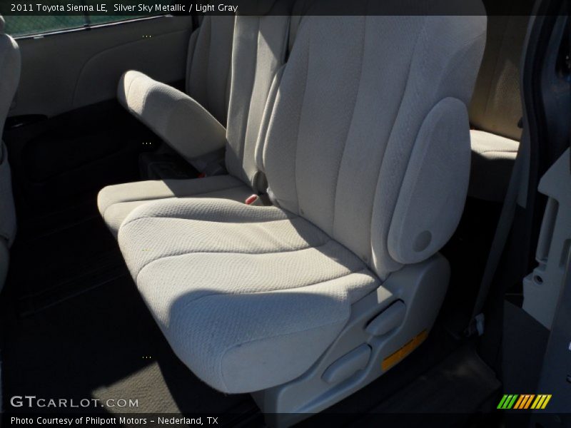 Silver Sky Metallic / Light Gray 2011 Toyota Sienna LE