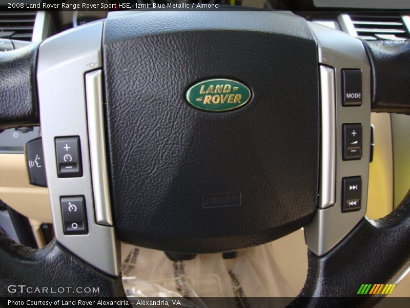 Izmir Blue Metallic / Almond 2008 Land Rover Range Rover Sport HSE