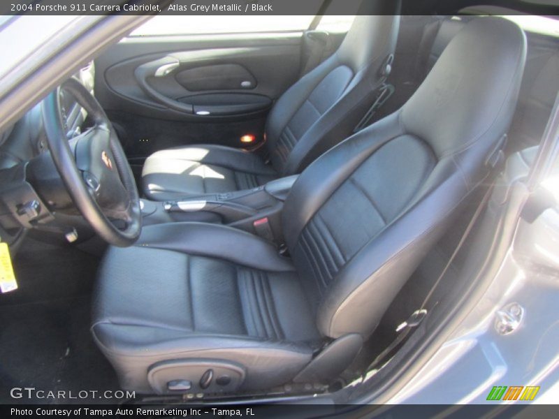  2004 911 Carrera Cabriolet Black Interior