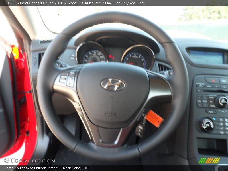  2012 Genesis Coupe 2.0T R-Spec Steering Wheel