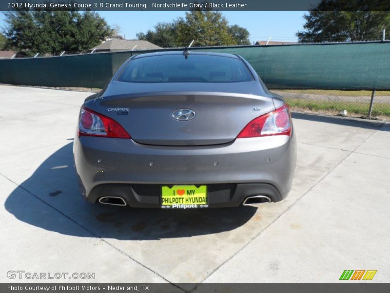 Nordschleife Gray / Black Leather 2012 Hyundai Genesis Coupe 3.8 Grand Touring