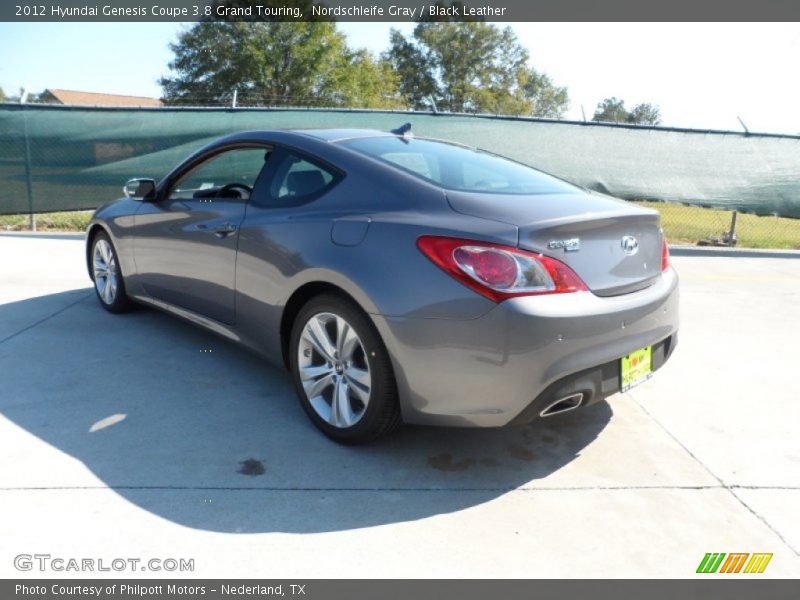 Nordschleife Gray / Black Leather 2012 Hyundai Genesis Coupe 3.8 Grand Touring