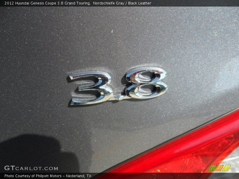 Nordschleife Gray / Black Leather 2012 Hyundai Genesis Coupe 3.8 Grand Touring