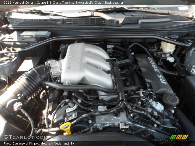  2012 Genesis Coupe 3.8 Grand Touring Engine - 3.8 Liter DOHC 24-Valve Dual-CVVT V6