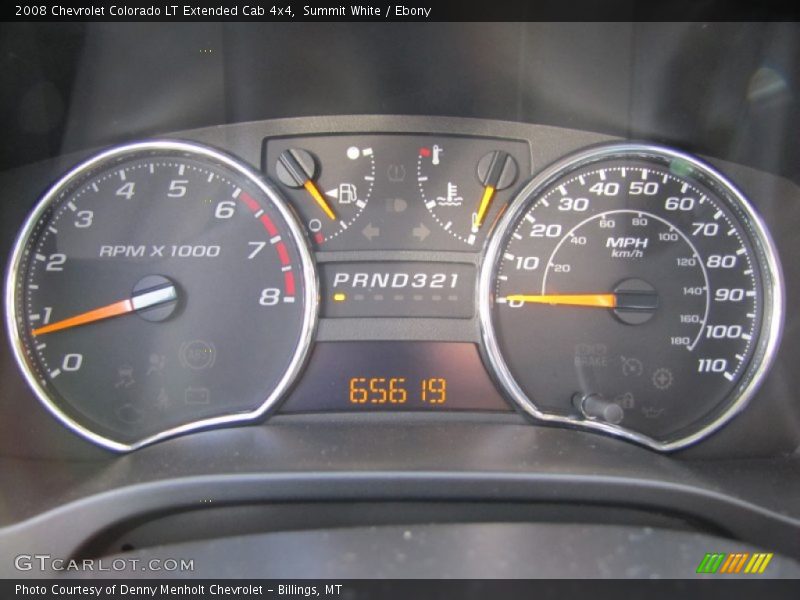  2008 Colorado LT Extended Cab 4x4 LT Extended Cab 4x4 Gauges