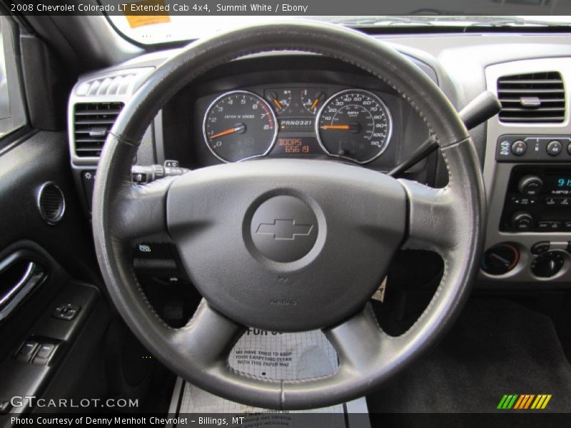  2008 Colorado LT Extended Cab 4x4 Steering Wheel