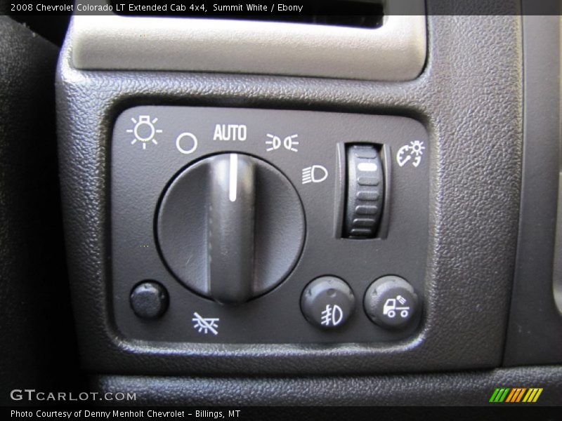 Summit White / Ebony 2008 Chevrolet Colorado LT Extended Cab 4x4