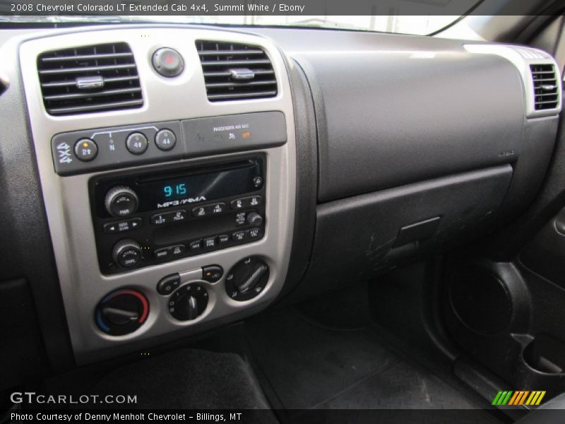 Summit White / Ebony 2008 Chevrolet Colorado LT Extended Cab 4x4
