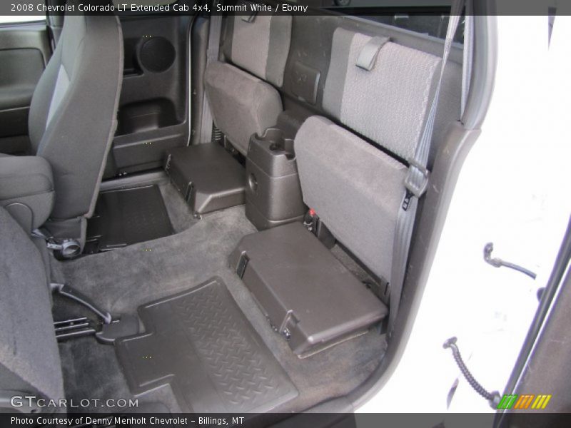  2008 Colorado LT Extended Cab 4x4 Ebony Interior