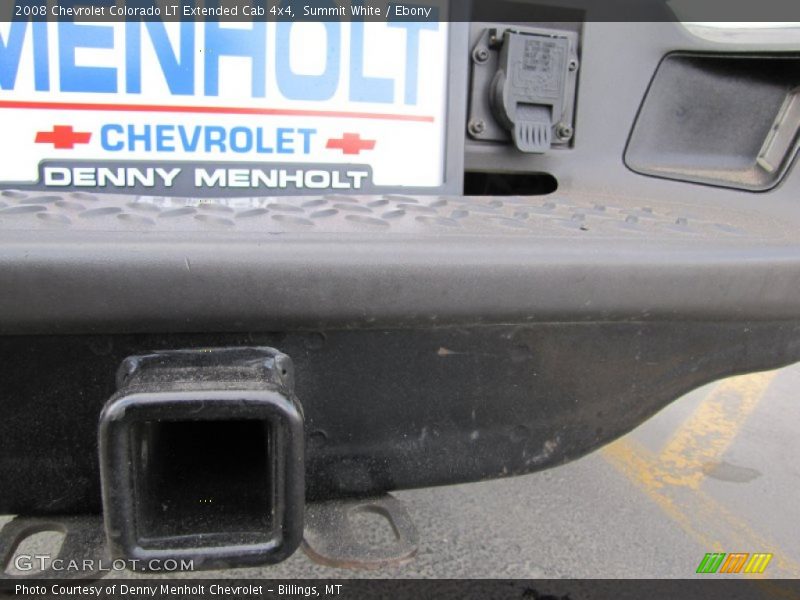 Summit White / Ebony 2008 Chevrolet Colorado LT Extended Cab 4x4