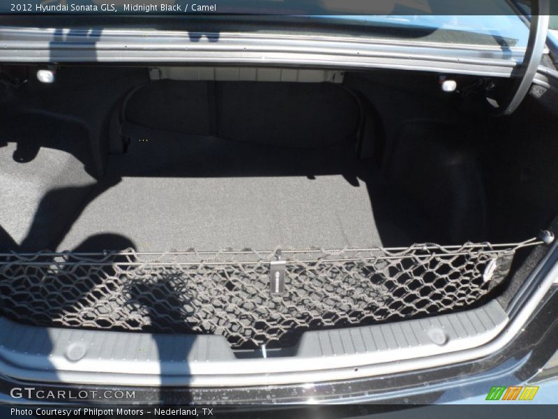 Midnight Black / Camel 2012 Hyundai Sonata GLS