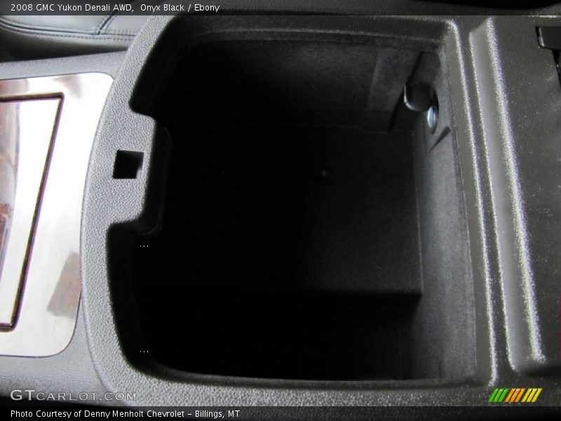 Onyx Black / Ebony 2008 GMC Yukon Denali AWD