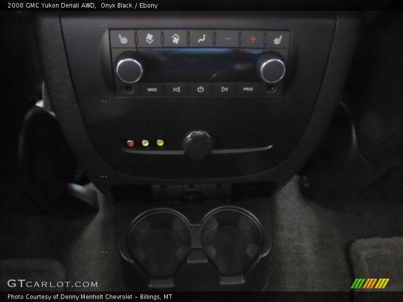Onyx Black / Ebony 2008 GMC Yukon Denali AWD