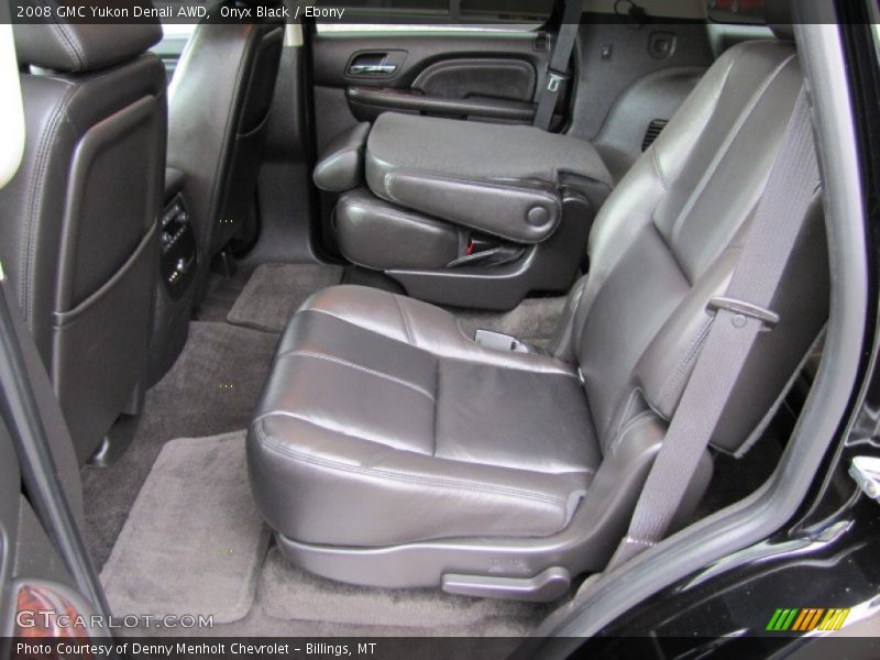 Onyx Black / Ebony 2008 GMC Yukon Denali AWD