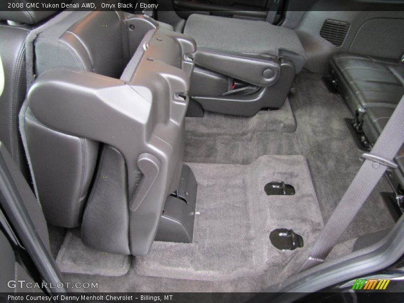 Onyx Black / Ebony 2008 GMC Yukon Denali AWD