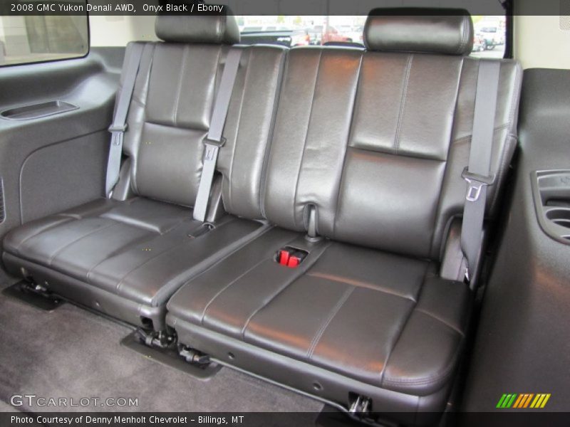 Onyx Black / Ebony 2008 GMC Yukon Denali AWD