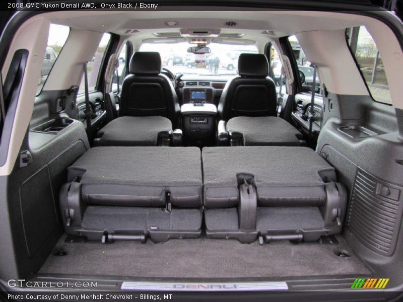 Onyx Black / Ebony 2008 GMC Yukon Denali AWD