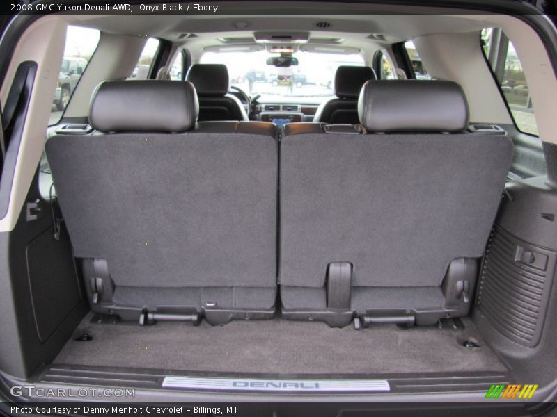 Onyx Black / Ebony 2008 GMC Yukon Denali AWD