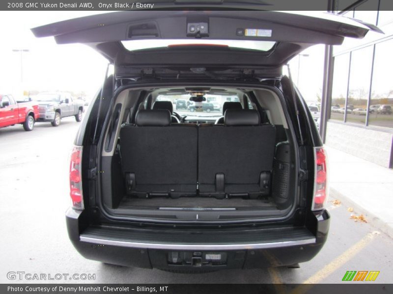 Onyx Black / Ebony 2008 GMC Yukon Denali AWD