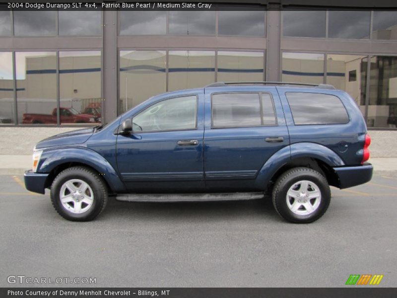 Patriot Blue Pearl / Medium Slate Gray 2004 Dodge Durango SLT 4x4