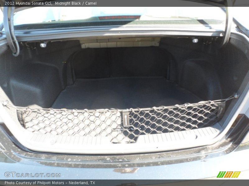 Midnight Black / Camel 2012 Hyundai Sonata GLS