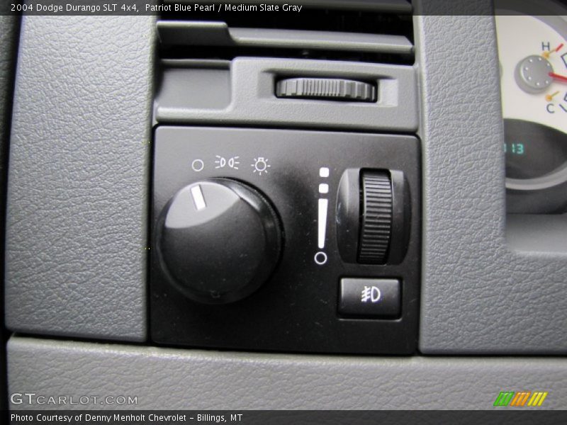 Patriot Blue Pearl / Medium Slate Gray 2004 Dodge Durango SLT 4x4