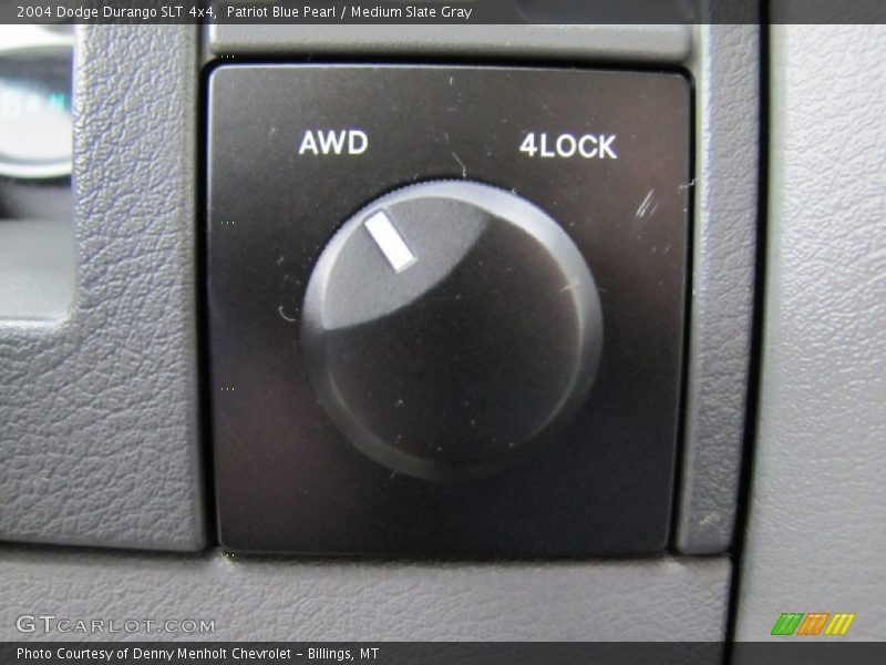 Patriot Blue Pearl / Medium Slate Gray 2004 Dodge Durango SLT 4x4