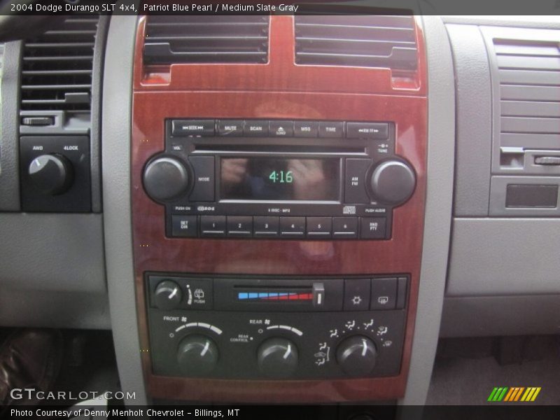 Patriot Blue Pearl / Medium Slate Gray 2004 Dodge Durango SLT 4x4
