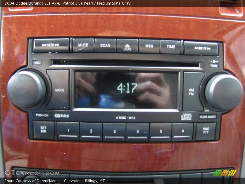 Patriot Blue Pearl / Medium Slate Gray 2004 Dodge Durango SLT 4x4