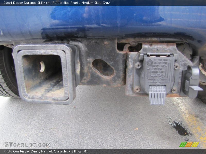 Patriot Blue Pearl / Medium Slate Gray 2004 Dodge Durango SLT 4x4