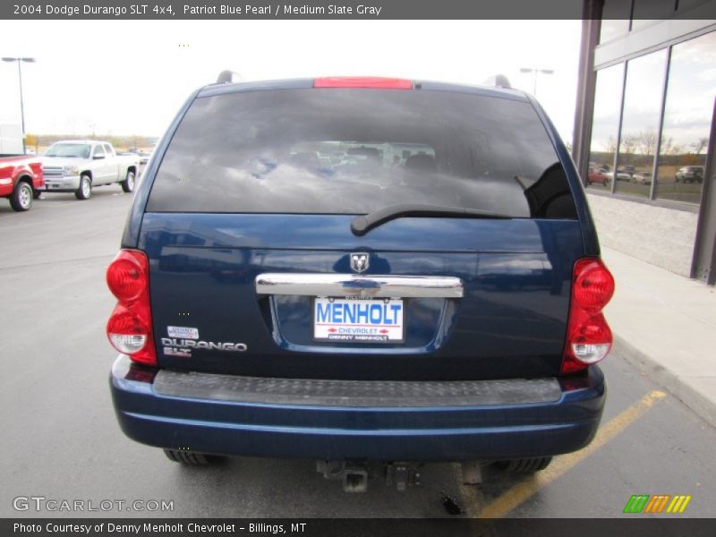 Patriot Blue Pearl / Medium Slate Gray 2004 Dodge Durango SLT 4x4