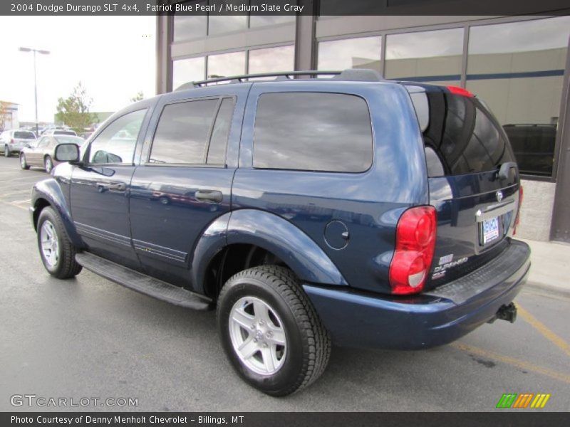 Patriot Blue Pearl / Medium Slate Gray 2004 Dodge Durango SLT 4x4