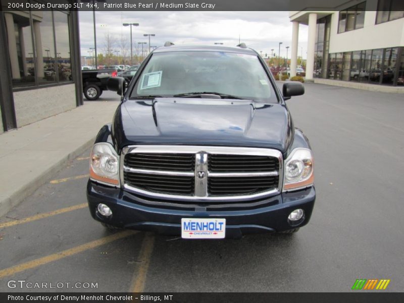 Patriot Blue Pearl / Medium Slate Gray 2004 Dodge Durango SLT 4x4