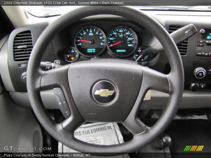  2009 Silverado 1500 Crew Cab 4x4 Steering Wheel
