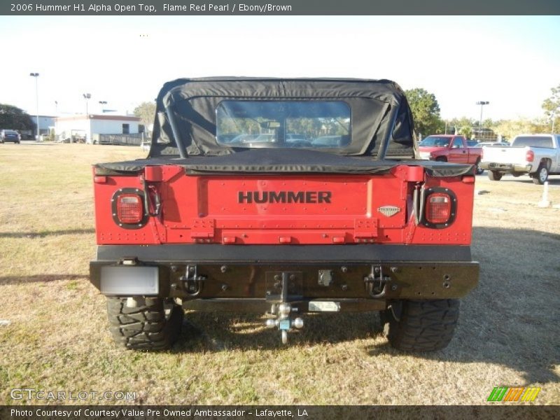  2006 H1 Alpha Open Top Flame Red Pearl