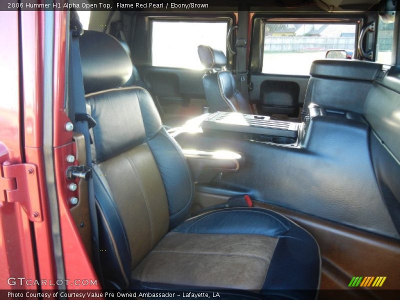  2006 H1 Alpha Open Top Ebony/Brown Interior