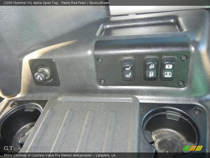 Controls of 2006 H1 Alpha Open Top
