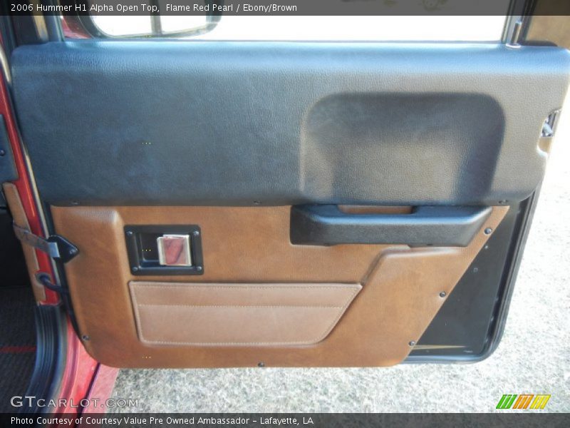 Door Panel of 2006 H1 Alpha Open Top